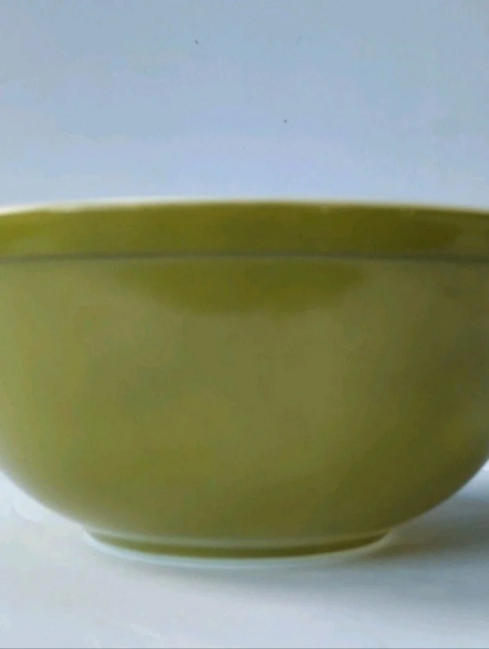 Pyrex #403 2.5 Quarts Green Large Bowl Vintage VTG